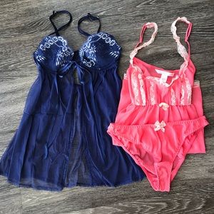 2 Victoria Secret BabyDolls